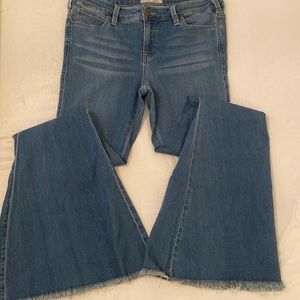 Free People Denim Super Flares